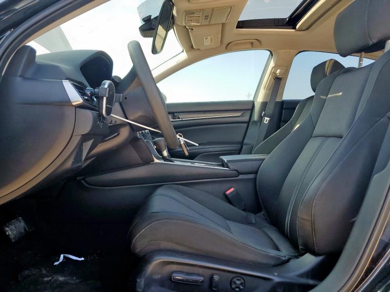 1HGCV1F41JA157998 - 2018 HONDA ACCORD EX BLACK photo 7