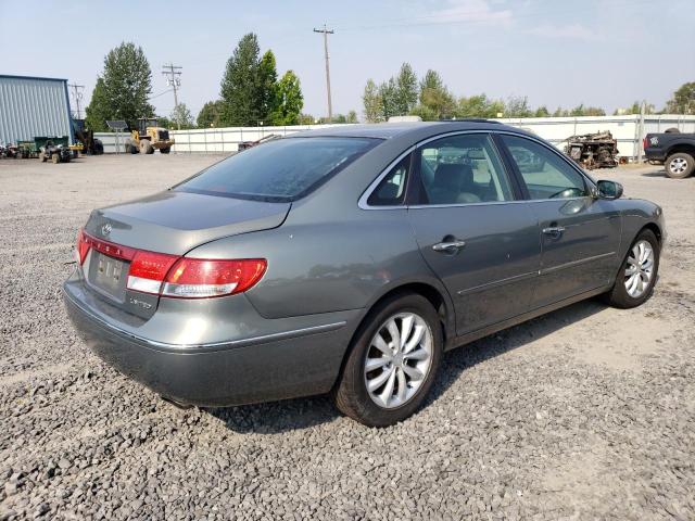 KMHFC46F26A043452 - 2006 HYUNDAI AZERA SE GRAY photo 3