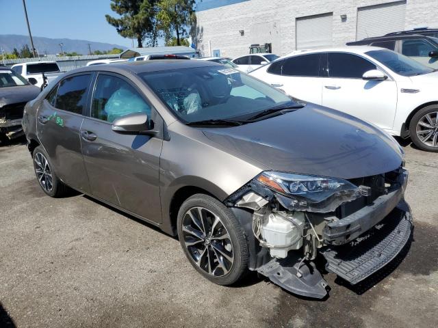 5YFBURHEXJP854504 - 2018 TOYOTA COROLLA L GRAY photo 4