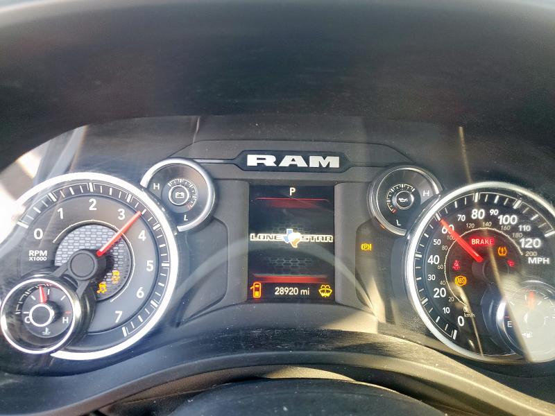 1C6SRFFT4PN704208 - 2023 RAM 1500 BIG HORN/LONE STAR WHITE photo 9