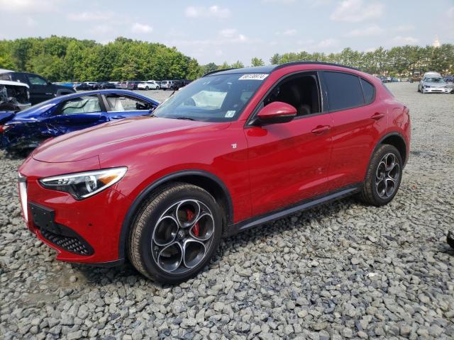 ZASPAKBN9N7D26398 - 2022 ALFA ROMEO STELVIO TI RED photo 1