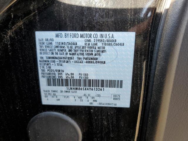 1LNHM86SX4Y613261 - 2004 LINCOLN LS Qara foto 13