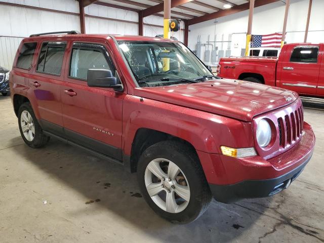 1C4NJRBB4CD549879 - 2012 JEEP PATRIOT SPORT BURGUNDY photo 4