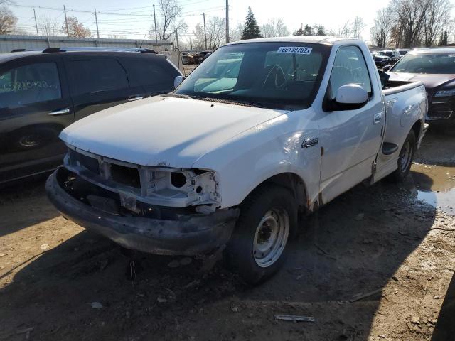 2FTZF07391CA38584 - 2001 FORD F150 SVT LIGHTNING WHITE photo 2