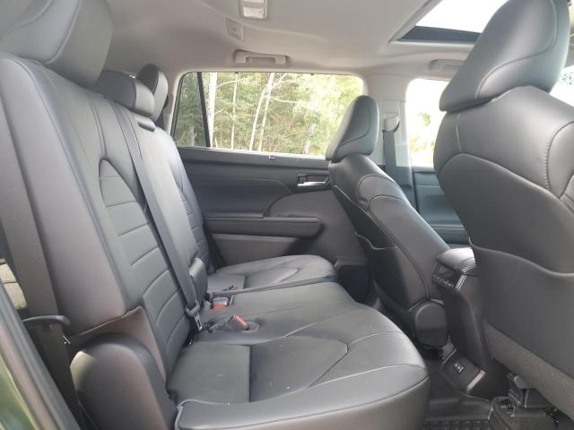 5TDKDRBH5PS519623 - 2023 TOYOTA HIGHLANDER L GREEN photo 11