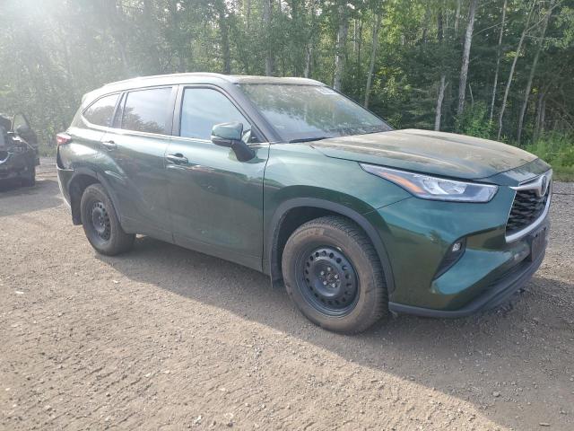5TDKDRBH5PS519623 - 2023 TOYOTA HIGHLANDER L GREEN photo 4