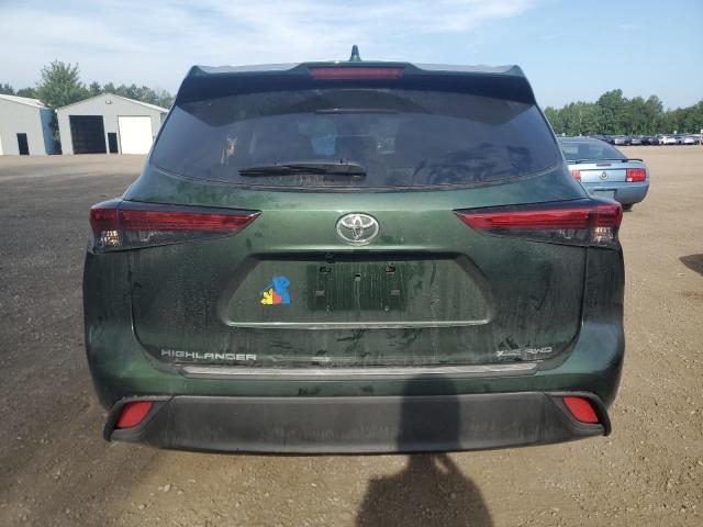 5TDKDRBH5PS519623 - 2023 TOYOTA HIGHLANDER L GREEN photo 6