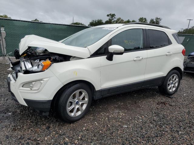 MAJ3S2GE6KC291969 - 2019 FORD ECOSPORT SE WHITE photo 1