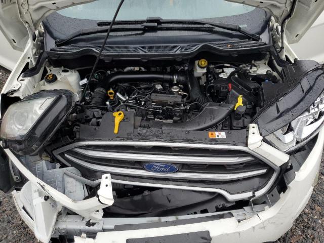 MAJ3S2GE6KC291969 - 2019 FORD ECOSPORT SE WHITE photo 12