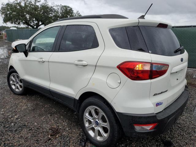 MAJ3S2GE6KC291969 - 2019 FORD ECOSPORT SE WHITE photo 2