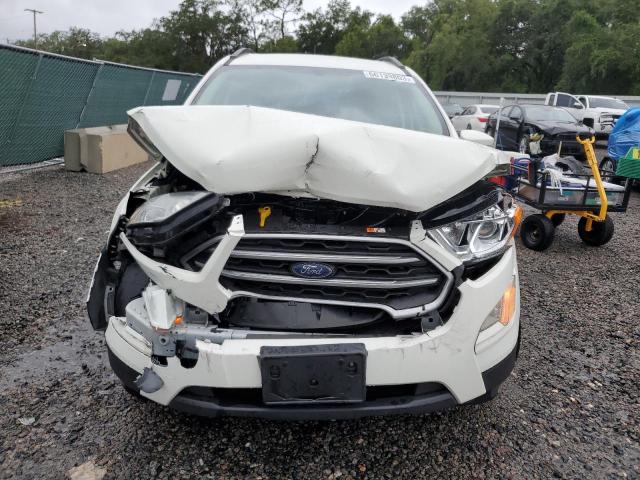 MAJ3S2GE6KC291969 - 2019 FORD ECOSPORT SE WHITE photo 5