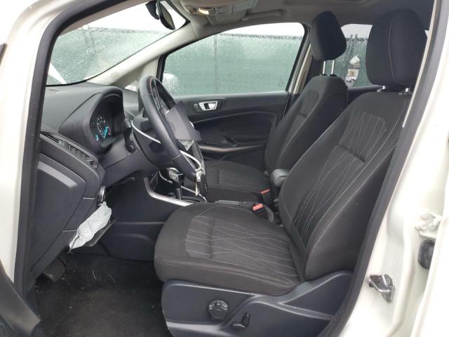 MAJ3S2GE6KC291969 - 2019 FORD ECOSPORT SE WHITE photo 7