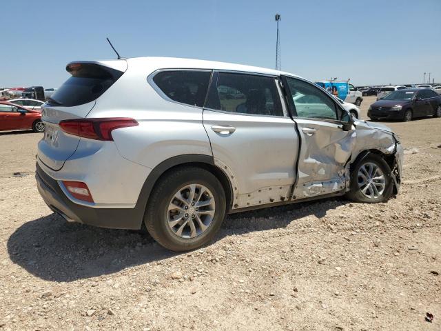 5NMS23AD9KH081458 - 2019 HYUNDAI SANTA FE SE SILVER photo 3