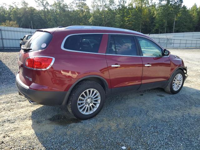 5GAER23718J221503 - 2008 BUICK ENCLAVE CXL RED photo 3