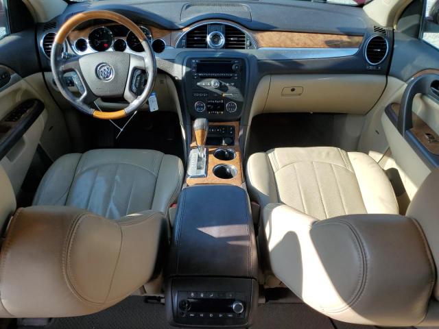 5GAER23718J221503 - 2008 BUICK ENCLAVE CXL RED photo 8