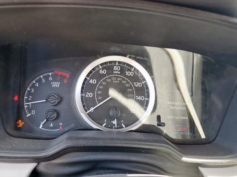 JTDEPMAE2MJ152820 - 2021 TOYOTA COROLLA LE 灰色 照片 9