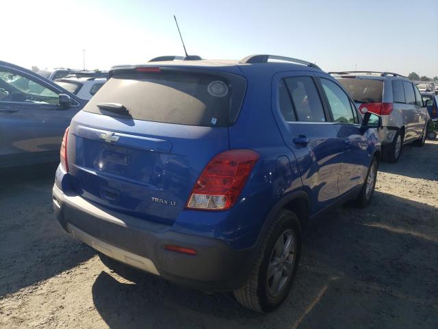 KL7CJLSB0GB622880 - 2016 CHEVROLET TRAX 1LT BLUE photo 3