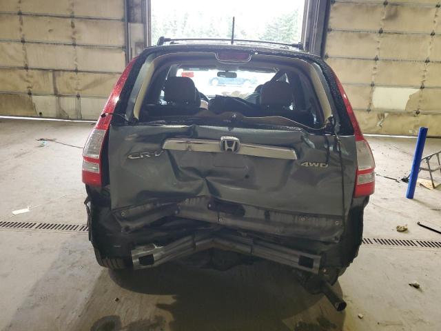 5J6RE4H70BL108597 - 2011 HONDA CR-V EXL BLUE photo 6