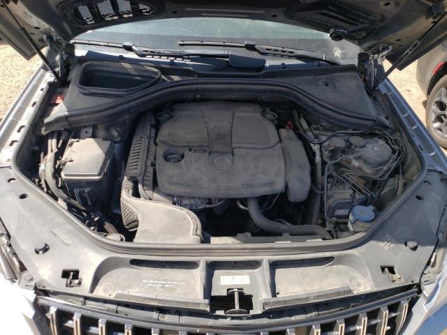 4JGDA5HB7FA528571 - 2015 MERCEDES-BENZ ML 350 4MATIC GRAY photo 12