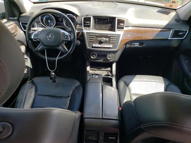 4JGDA5HB7FA528571 - 2015 MERCEDES-BENZ ML 350 4MATIC GRAY photo 8