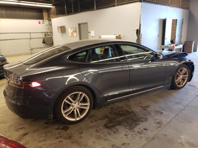 5YJSA1E29FF116362 - 2015 TESLA MODEL S Մոխրագույն լուսանկար 3