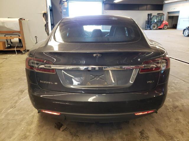 5YJSA1E29FF116362 - 2015 TESLA MODEL S Մոխրագույն լուսանկար 6