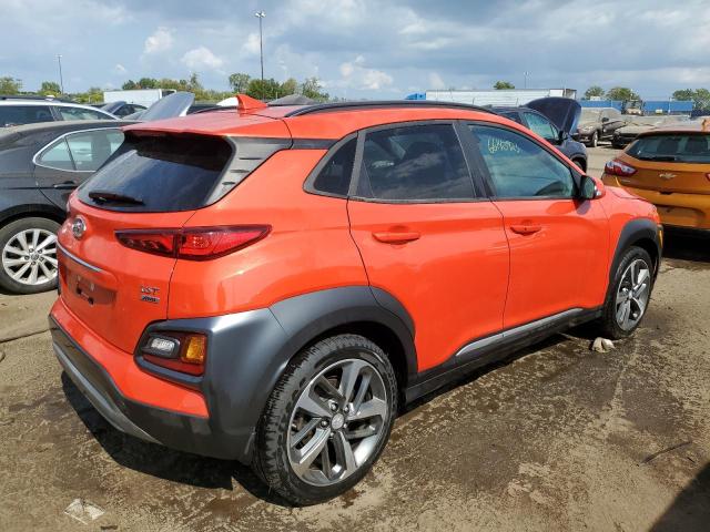 KM8K3CA58LU564659 - 2020 HYUNDAI KONA LIMITED RED photo 3