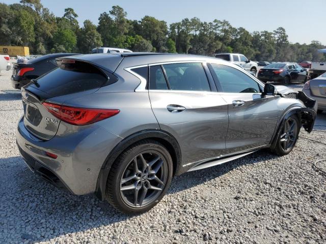 SJKCH5CP0HA020733 - 2017 INFINITI QX30 BASE GRAY photo 3