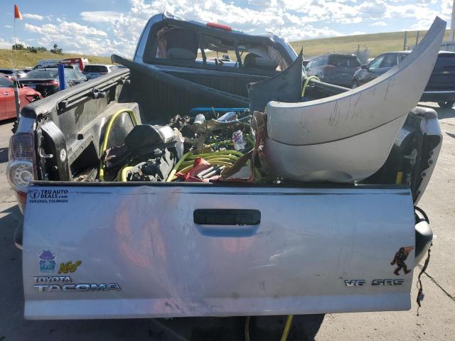 5TFUU4EN1BX011780 - 2011 TOYOTA TACOMA ACCESS CAB ვერცხლისფერი ფოტო 6