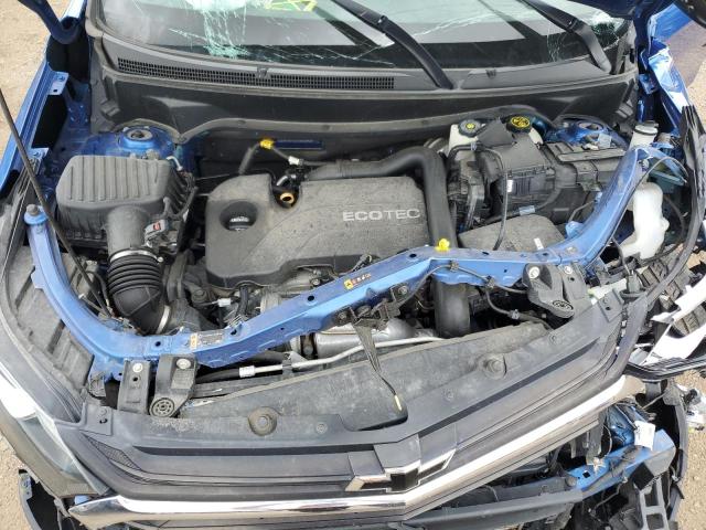 3GNAXKEV2KS603292 - 2019 CHEVROLET EQUINOX LT ლურჯი ფოტო 12
