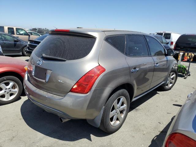 JN8AZ08T04W207374 - 2004 NISSAN MURANO SL TAN photo 3