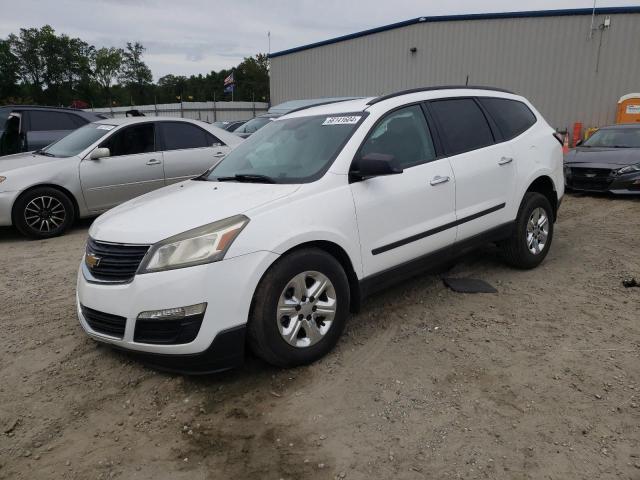 1GNKRFED2GJ232074 - 2016 CHEVROLET TRAVERSE LS WHITE photo 1