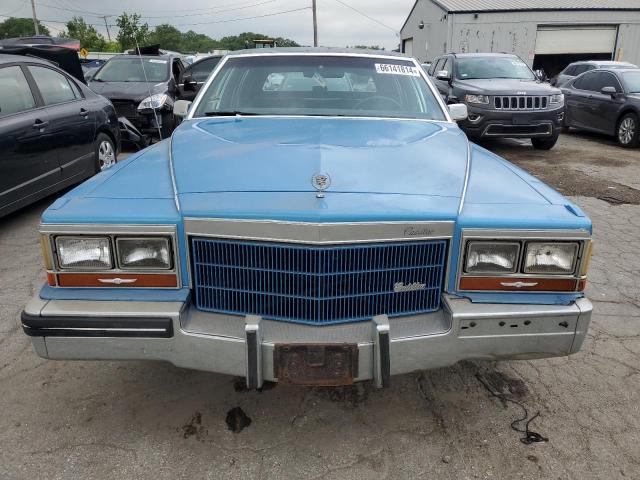 1G6DW51Y1J9710994 - 1988 CADILLAC BROUGHAM BLUE photo 5