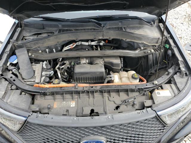 1FM5K8AW6MNA06858 - 2021 FORD EXPLORER POLICE INTERCEPTOR Czarny zdjęcie 12