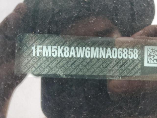 1FM5K8AW6MNA06858 - 2021 FORD EXPLORER POLICE INTERCEPTOR Czarny zdjęcie 14