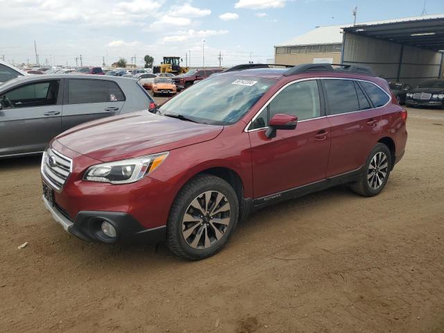 4S4BSENC9H3368198 - 2017 SUBARU OUTBACK 3.6R LIMITED RED photo 1