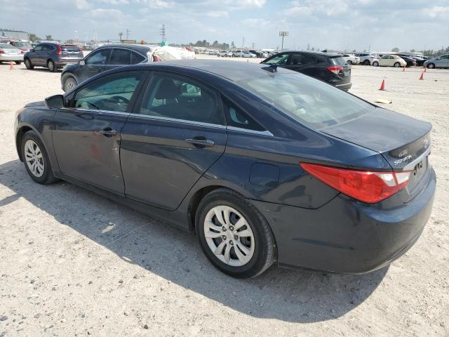 5NPEB4AC3CH345563 - 2012 HYUNDAI SONATA GLS BLUE photo 2