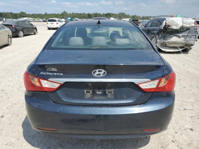 5NPEB4AC3CH345563 - 2012 HYUNDAI SONATA GLS BLUE photo 6