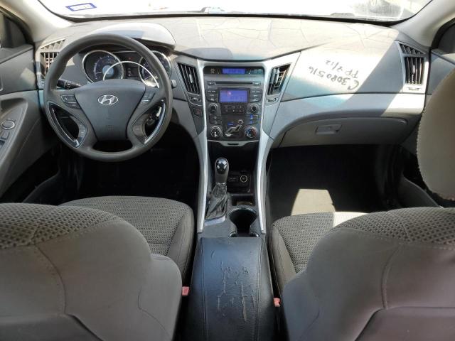 5NPEB4AC3CH345563 - 2012 HYUNDAI SONATA GLS BLUE photo 8