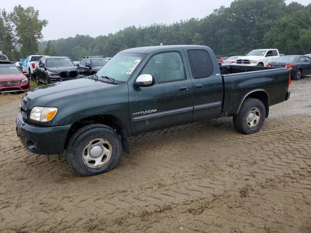 5TBBT44175S463793 - 2005 TOYOTA TUNDRA ACCESS CAB SR5 GREEN photo 1