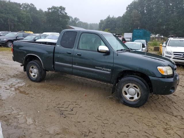 5TBBT44175S463793 - 2005 TOYOTA TUNDRA ACCESS CAB SR5 GREEN photo 4