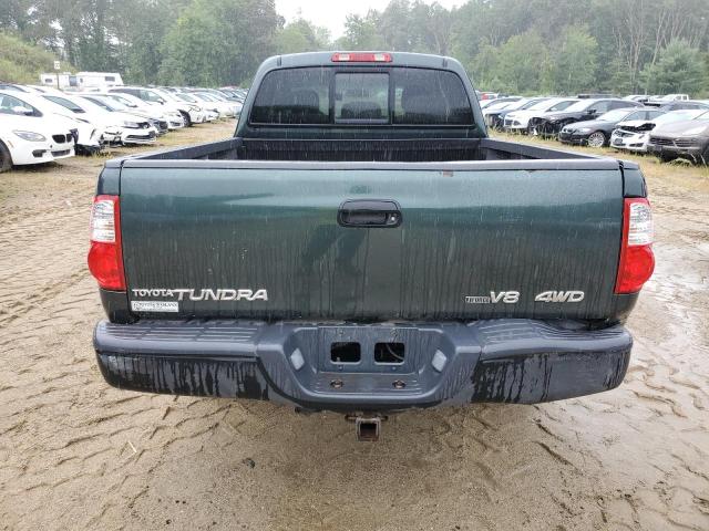 5TBBT44175S463793 - 2005 TOYOTA TUNDRA ACCESS CAB SR5 GREEN photo 6