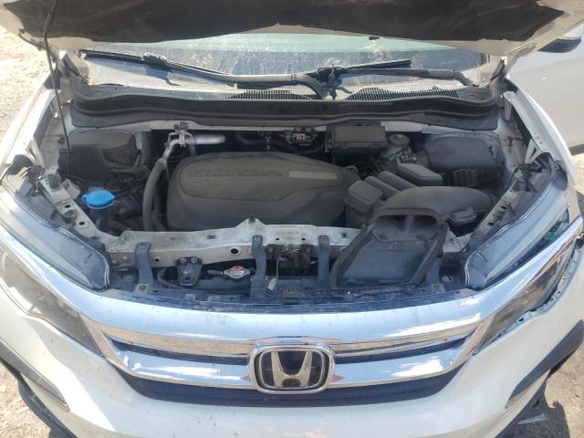5FNYF6H56KB006989 - 2019 HONDA PILOT EXL Ақ фото 12
