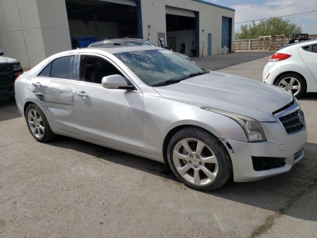 1G6AB5R35D0125416 - 2013 CADILLAC ATS LUXURY SILVER photo 4