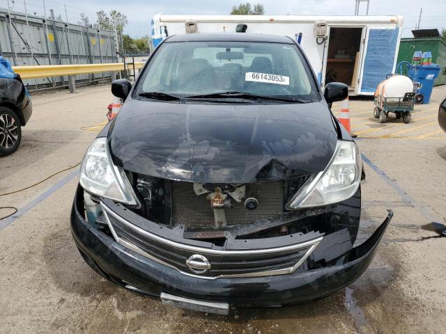 3N1BC1AP0AL380885 - 2010 NISSAN VERSA S BLACK photo 5