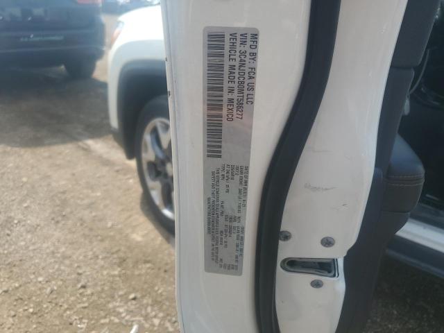 3C4NJDCB0MT586277 - 2021 JEEP COMPASS LIMITED Білий фото 12