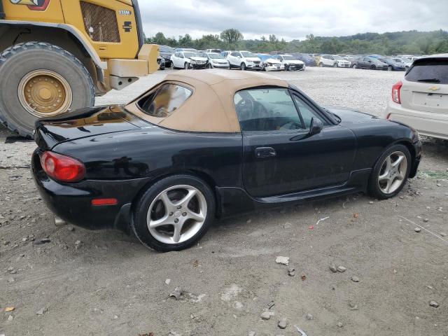 JM1NB353120221856 - 2002 MAZDA MX-5 MIATA BASE BLACK photo 3