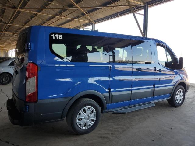 1FMZK1ZM4HKA63532 - 2017 FORD TRANSIT T-150 BLUE photo 3