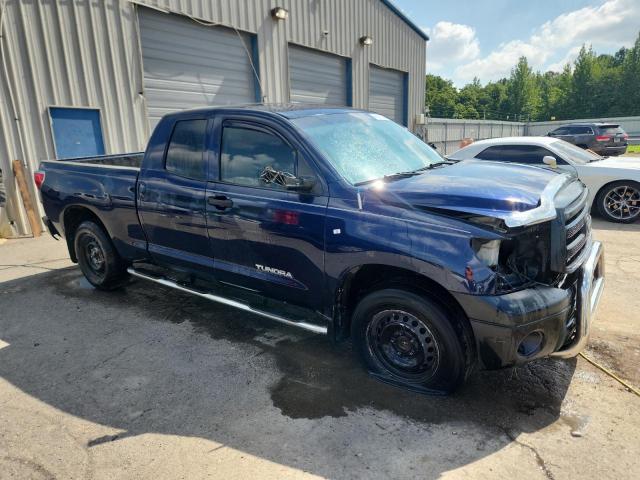 5TFRM5F10BX027637 - 2011 TOYOTA TUNDRA DOUBLE CAB SR5 BLUE photo 4