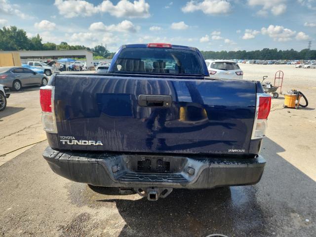 5TFRM5F10BX027637 - 2011 TOYOTA TUNDRA DOUBLE CAB SR5 BLUE photo 6